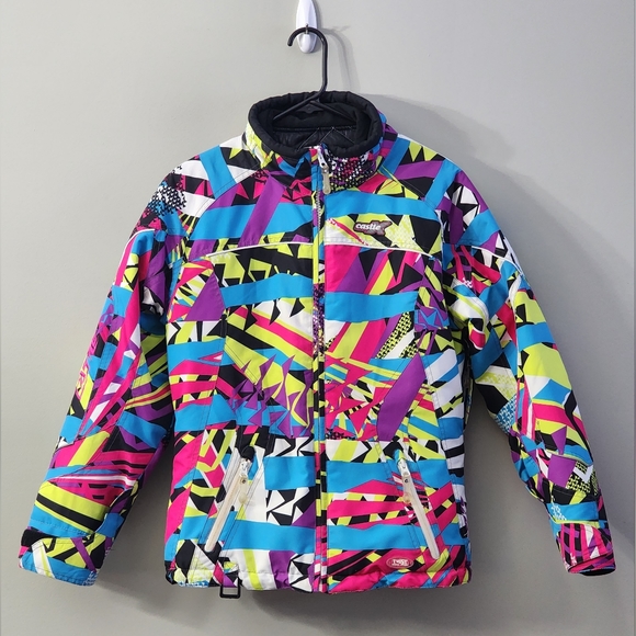Castle X Racewear Twist Special Edition Snow Mobile Ladies Jacket Size SMALL - Picture 1 of 7